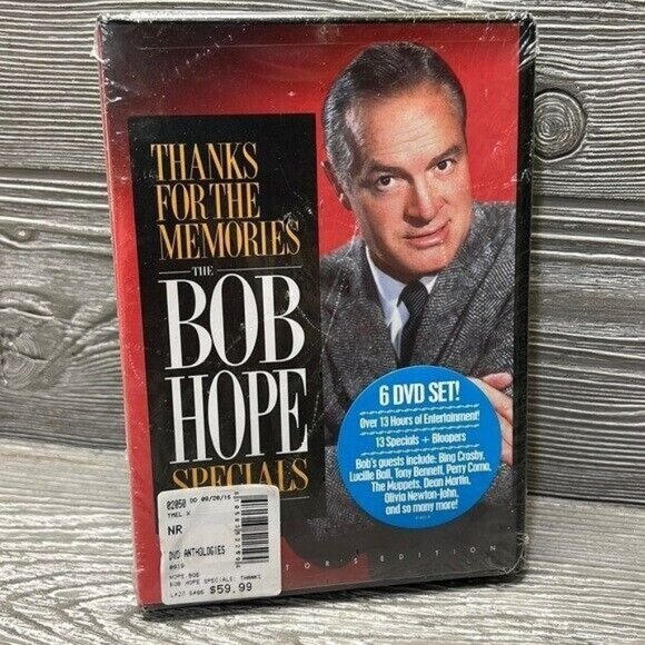 The Bob Hope Specials Thanks for the Memories 6 DVD Set Unopened - Picture 1 of 5